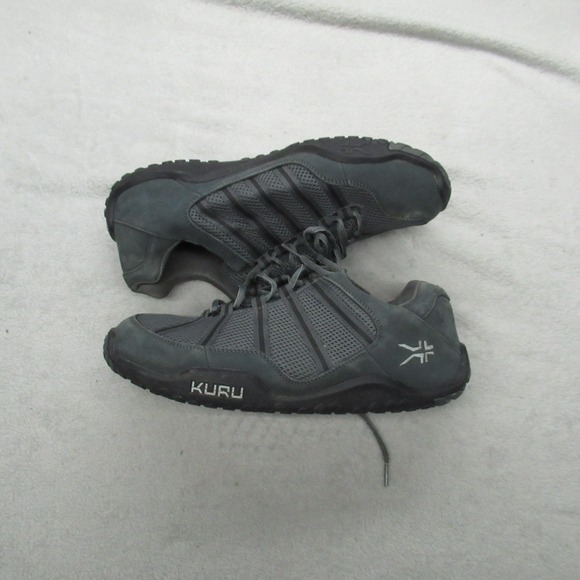 Kuru Mens‎ 11.5 Wide Hiking Shoes Black Chicane Lightweight Mesh Running Outdoor